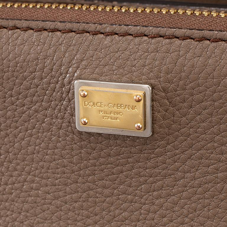 DOLCE & GABBANA, a '"Miss Sicily' leather handbag.
