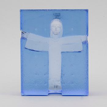 SKULPTUR, glas, Bertil Vallien, Kosta Boda.