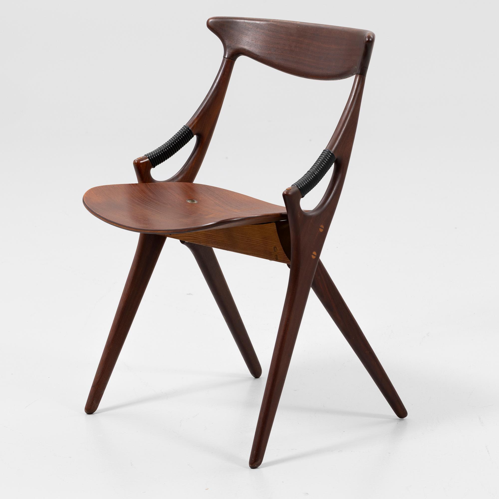 Arne Hovmand-Olsen, Stol, "71", Mogens Kold, 1960-tal, Danmark.