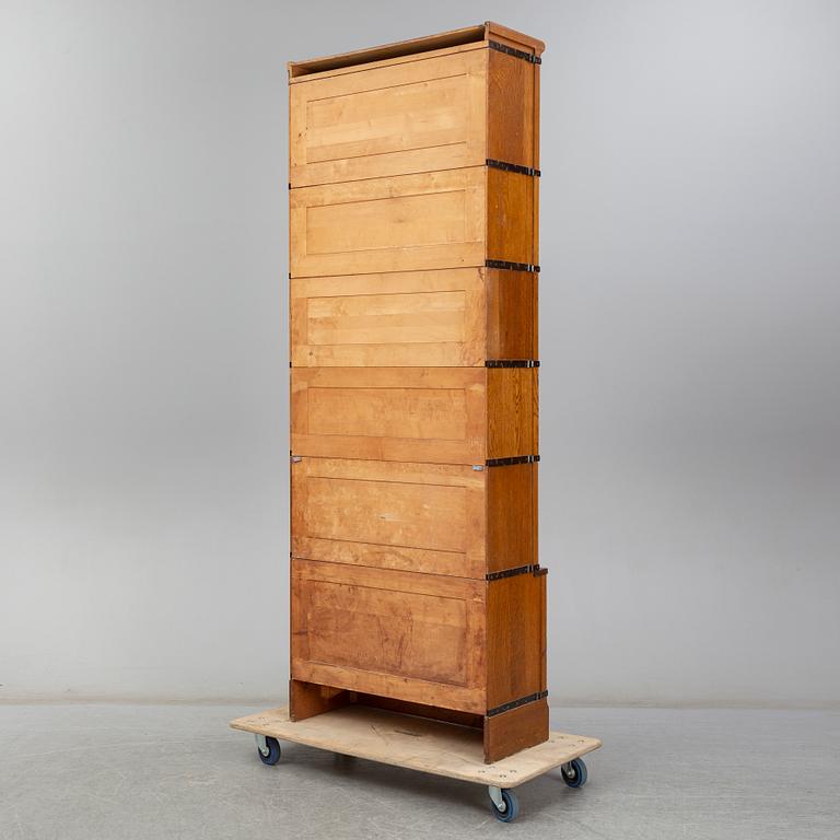 Two Swedish mid 20th century  archive cupboards.