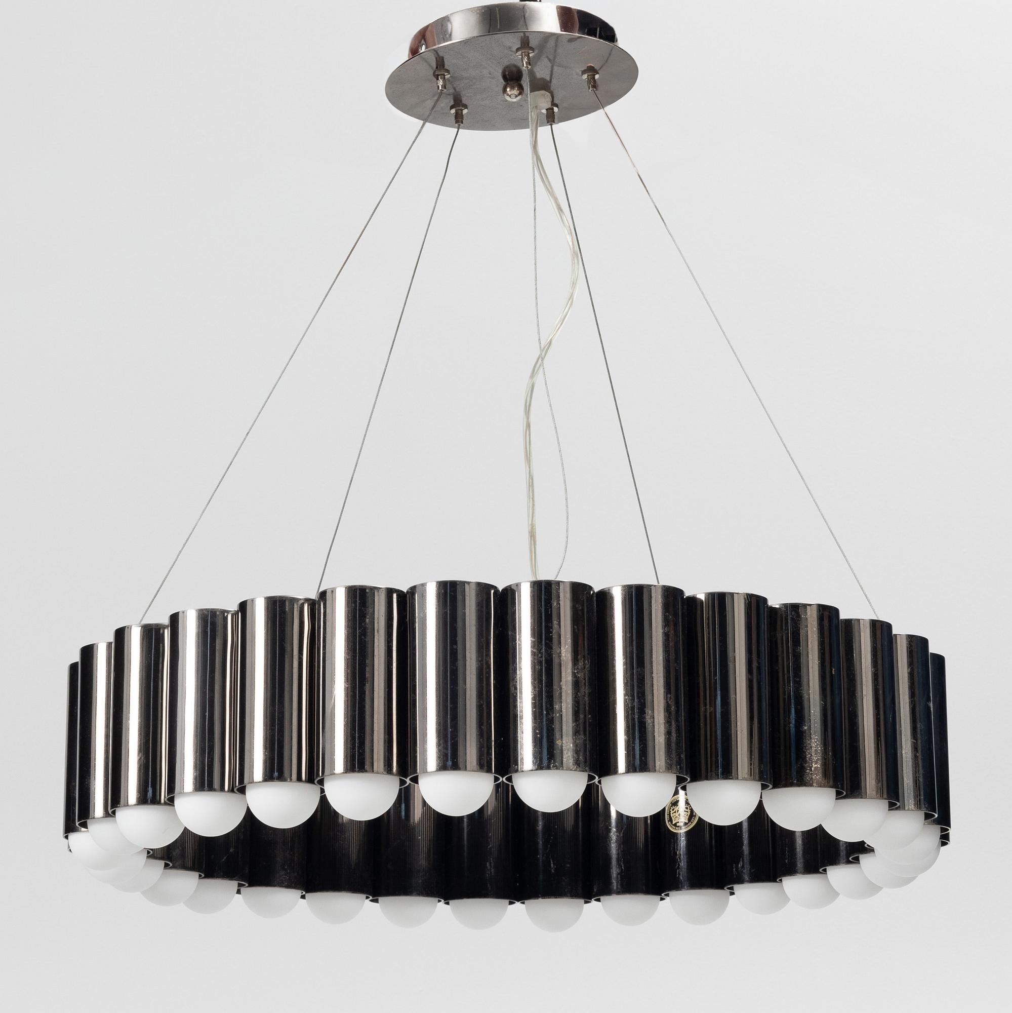 A  "Carousel" ceiling lamp, Lee Broom, contemporary.