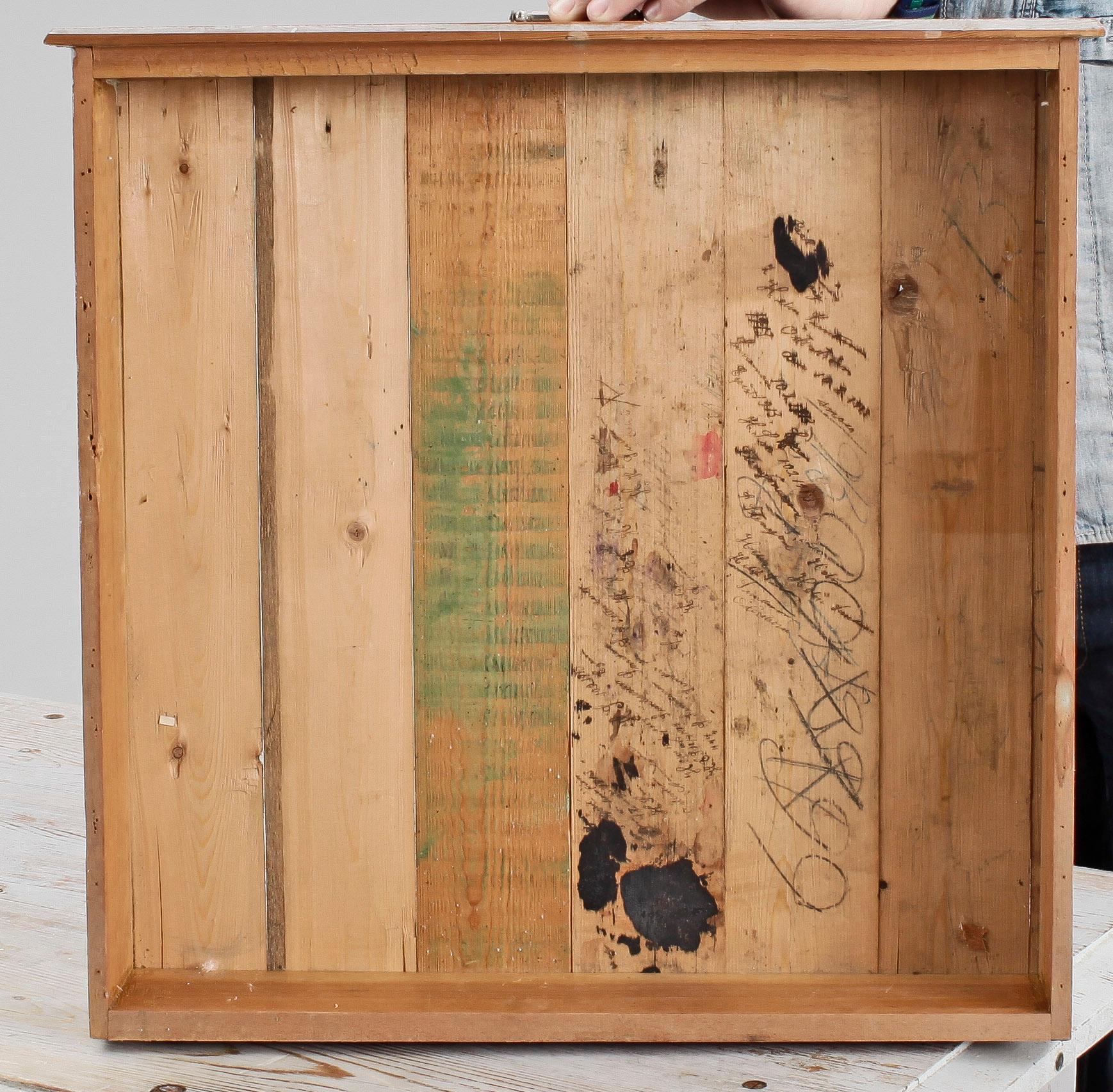 LÅDBORD, allmoge, 1800/1900-tal.