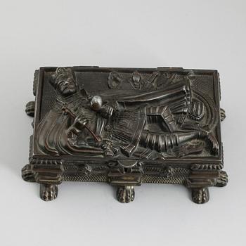 SKRIN, bronserad metall, 1800-talets andra hälft.