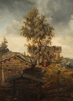 Berndt Lindholm, "View from a Croft in Kuru," after Werner Holmberg.