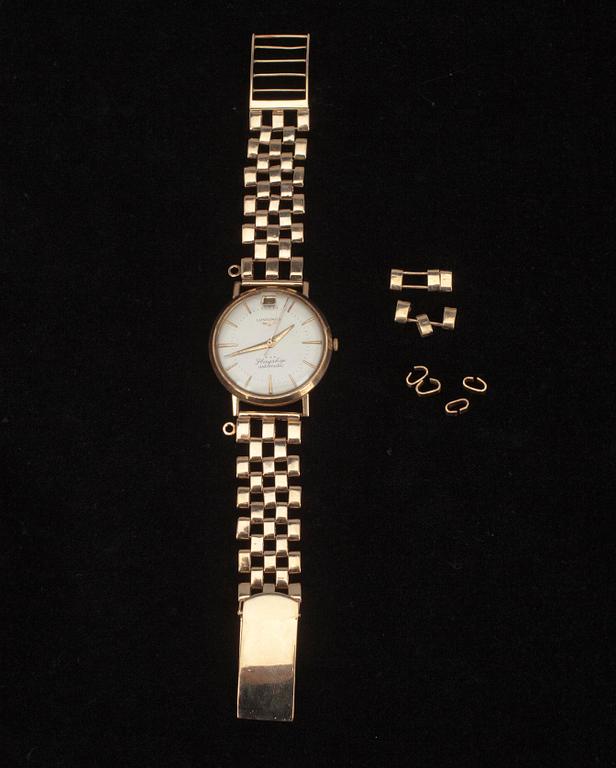 ARMBANDSUR, Longines Flagship, guld 18k, 1960-tal.