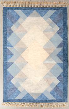 Anna-Johanna Ångström, flat-weave rug signed "Aniara" 233x168 cm.