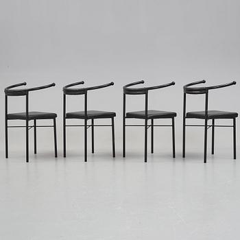 Jonas Bohlin, "Point", stolar, 8 st, Källemo AB, Värnamo, efter 1985.