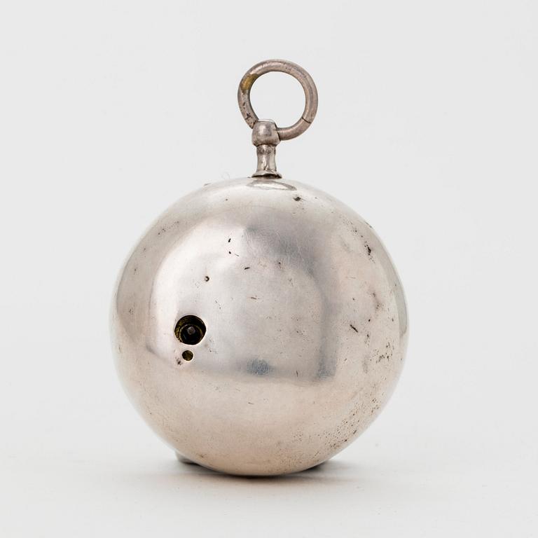 Johan Khornman (Kornman), fickur, silver, möjligen Österrike omkring 1700,