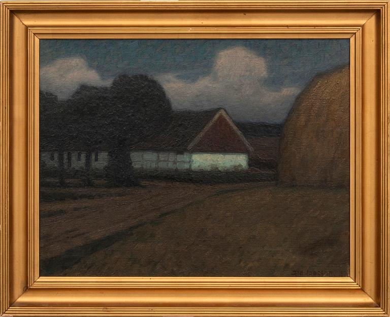 Albert Larsson, Scanian farmstead.