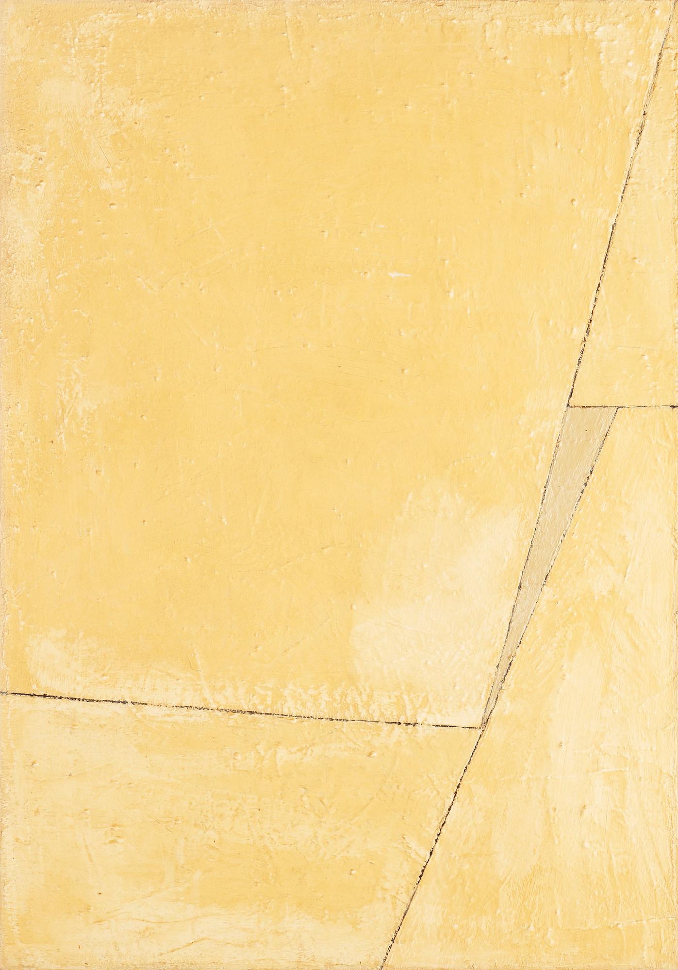 Albert Johansson, Geometric decoration on a yellow fund.