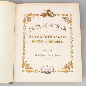BOK: Museum för Naturvetenskap, Konst och Historia, tryckt Thomson, Stockholm 1835.