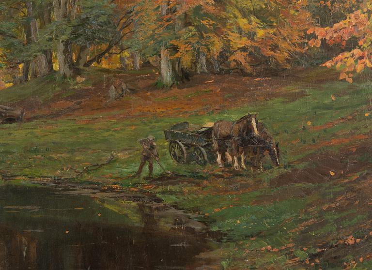 Carl Hornung-Jensen, Höstlandskap.