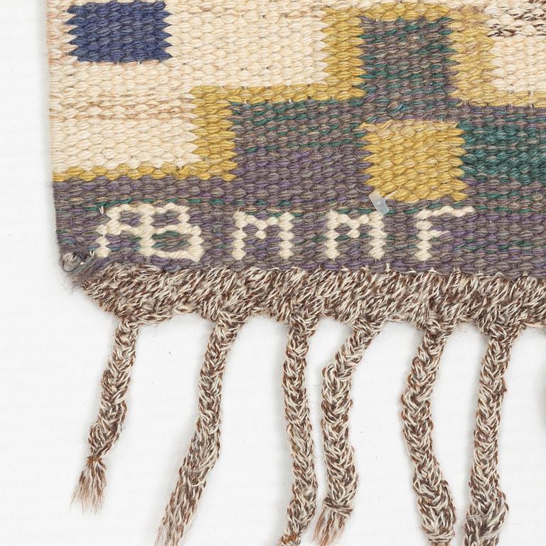 Märta Måås-Fjetterström, a carpet, ”Blå heden”, flat weave, ca 243,5 x 148 cm, signed AB MMF.