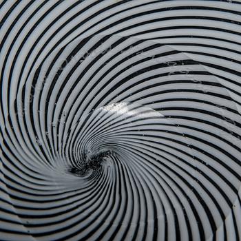 FAT, glas, signerad Heikki Orvola Nuutajärvi Notsjö.