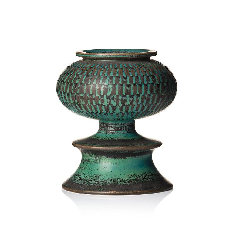 Stig Lindberg, vas, stengods, Gustavsbergs Studio 1962.