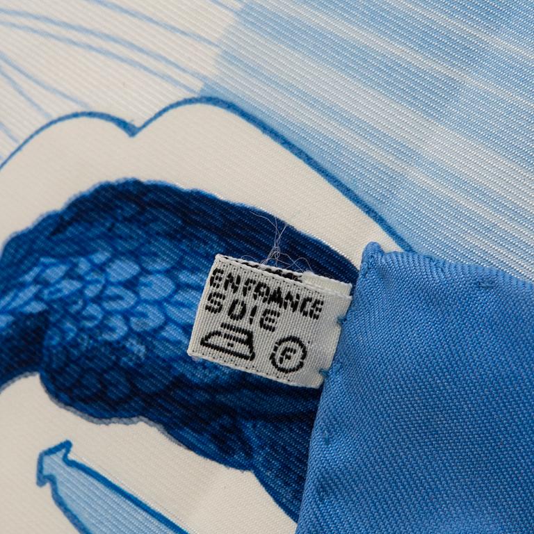 Hermès, scarf "Tsubas".