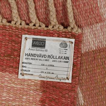 MATTA, rölakan, "Linnea", Anna-Johanna Ångström, Axeco, ca 170x230 cm.