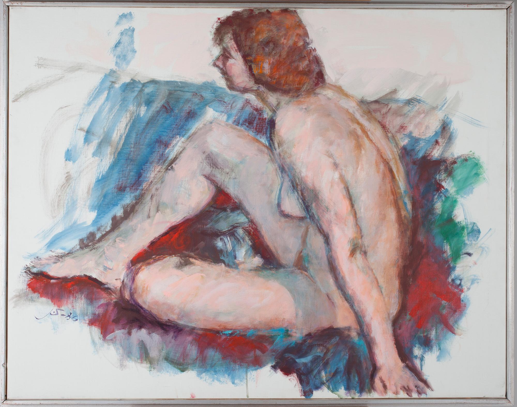 JOUKO SOLONEN , olja på duk, signerad och daterad -86.