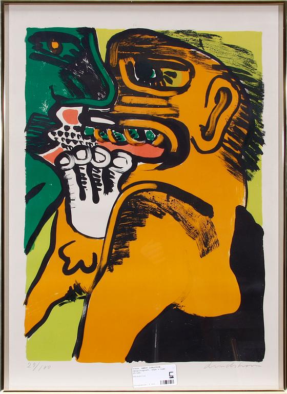 BENGT LINDSTRÖM, färglitografi, sign o numr 29/100.