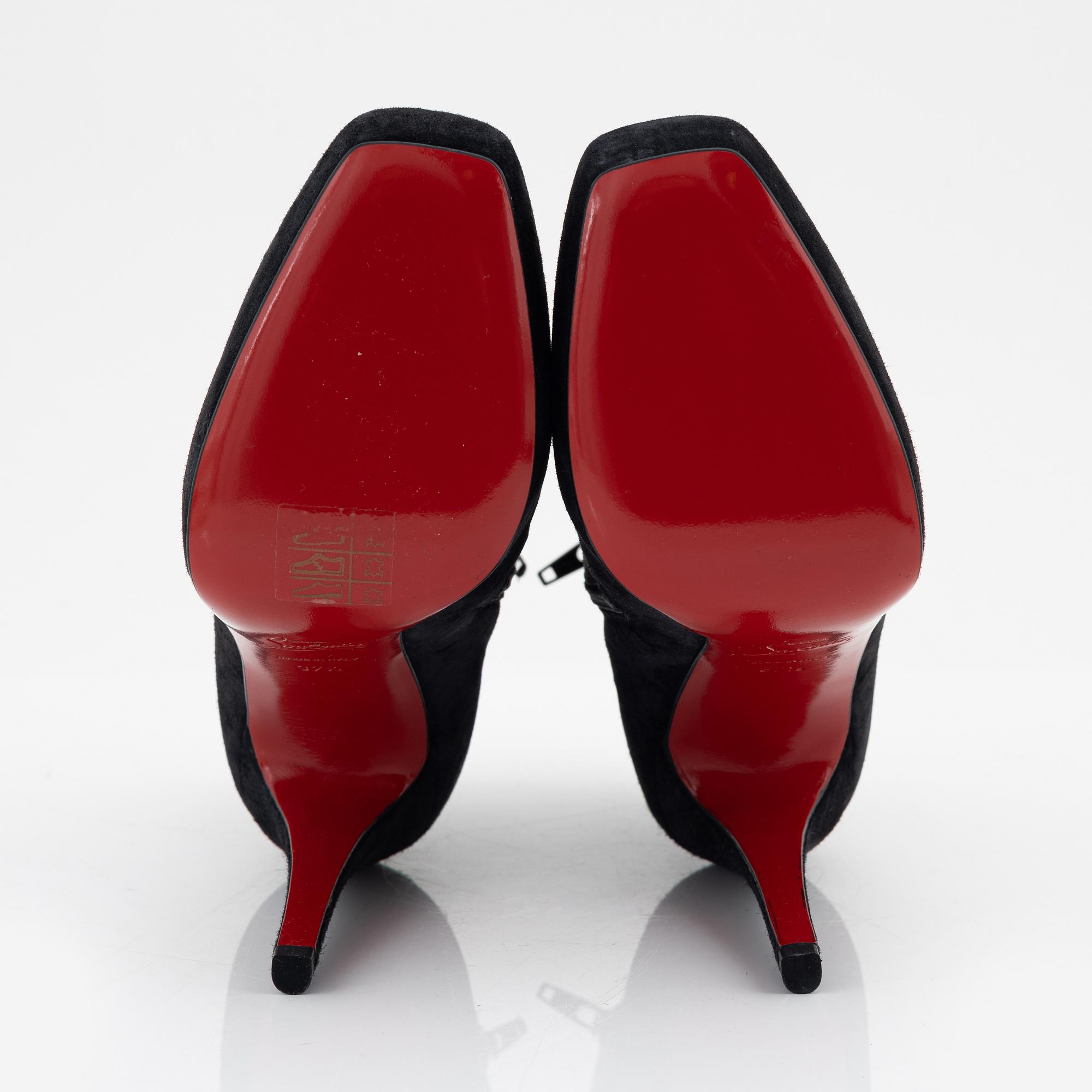 Christian Louboutin, stövletter, storlek 37 1/2.