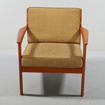FÅTÖLJ, "USA-75", Folke Ohlsson, Dux, 1960-tal.