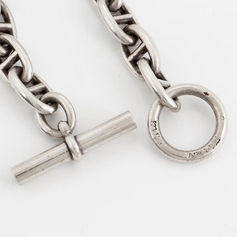 HERMÈS, armband, silver.
