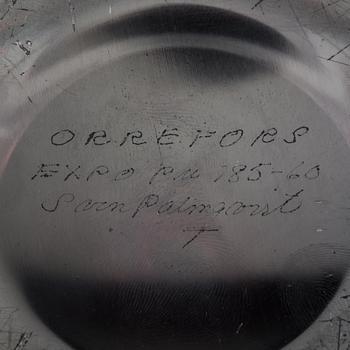 VAS, glas, Sven Palmqvist. Signerad Expo pu 185-60.