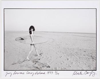 Roberta Bayley · ROBERTA BAYLEY, "Joey Ramone, Coney Island, 1977", signerad Roberta Bayley och numrerad 2/24.