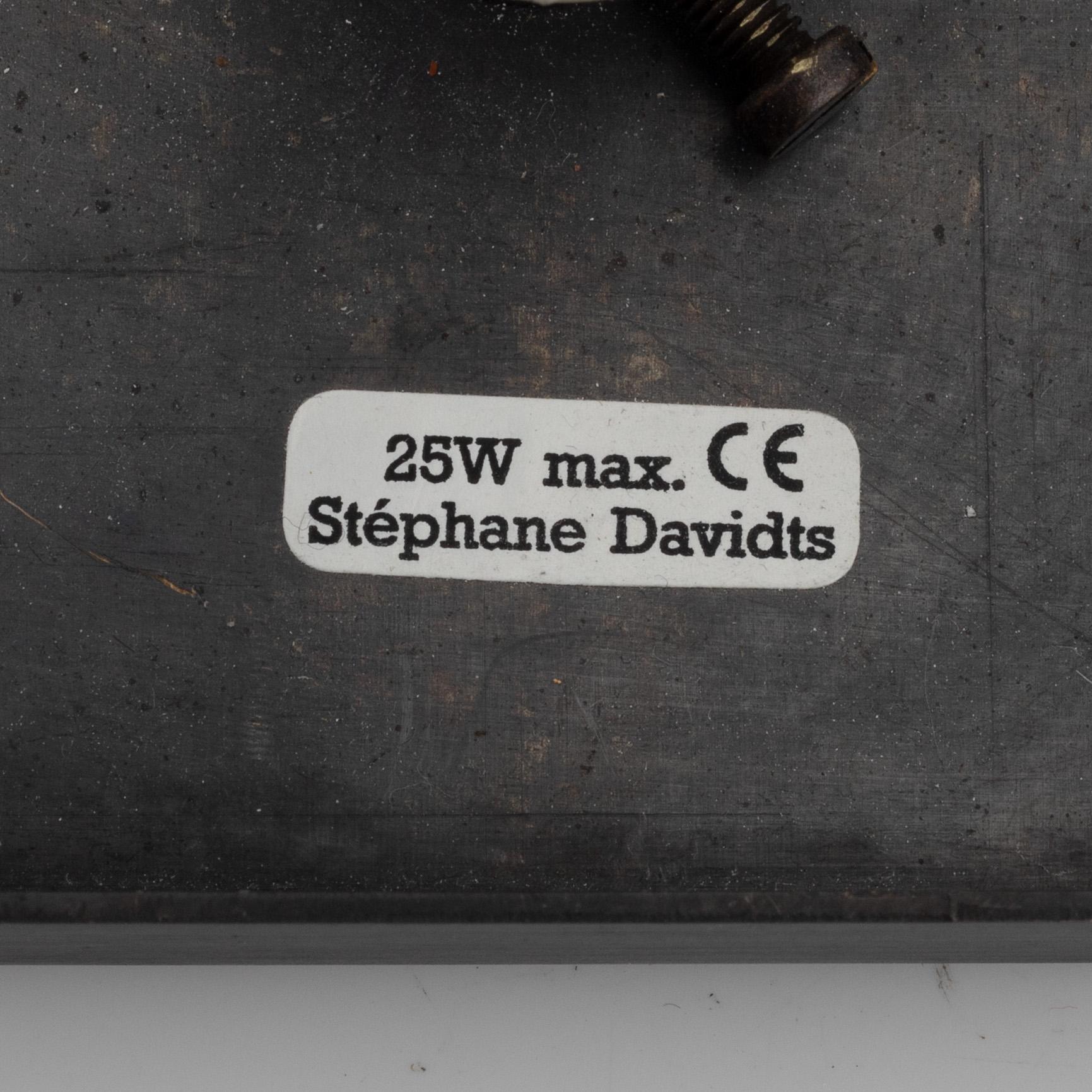 Stéphane Davidts, a group of 4+2 wall lights, Davidts Ligtning, 21st Century.