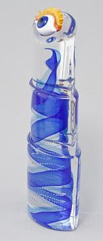 SKULPTUR, glas, Kjell Engman, Kosta Boda, 1900-talets slut.