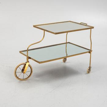 Josef Frank, serving cart, model 889, Firma Svensk Tenn, Sweden.