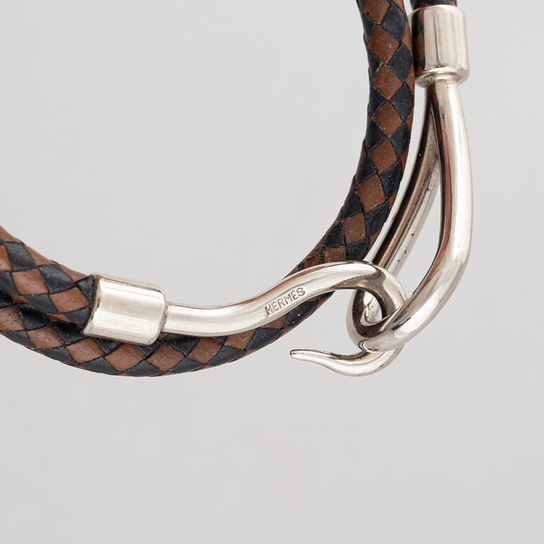 Hermès, two bracelets, including 'Kelly Double Tour', 2008.