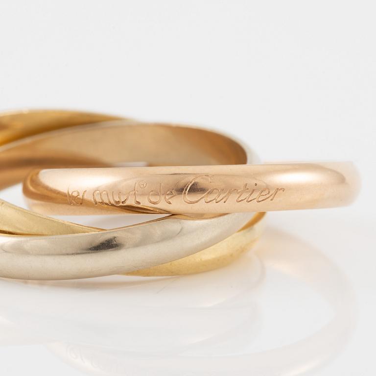 Cartier ring "Trinity" 18K guld.