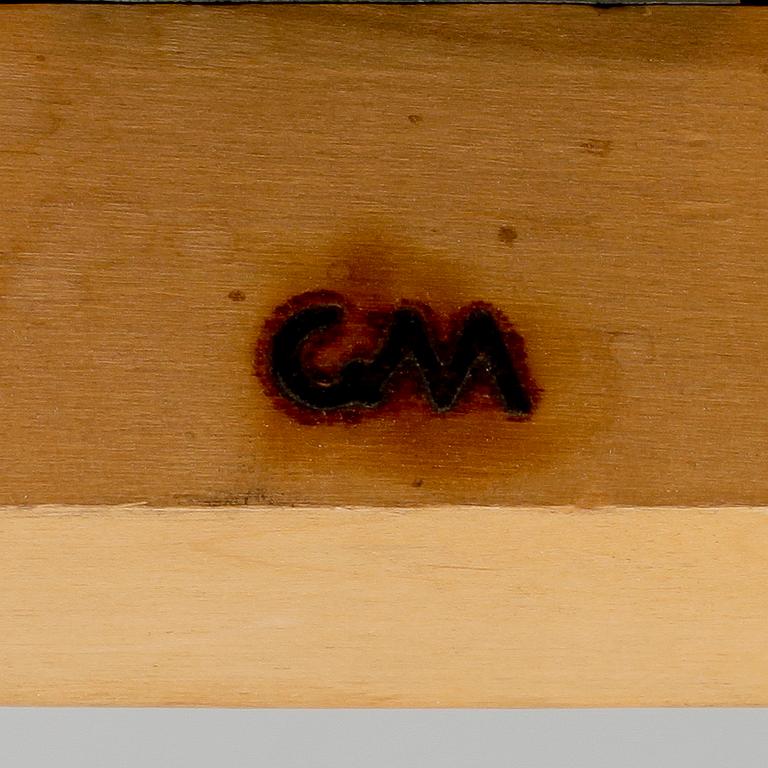 KARMSTOLAR, 4 st. Carl Malmsten.