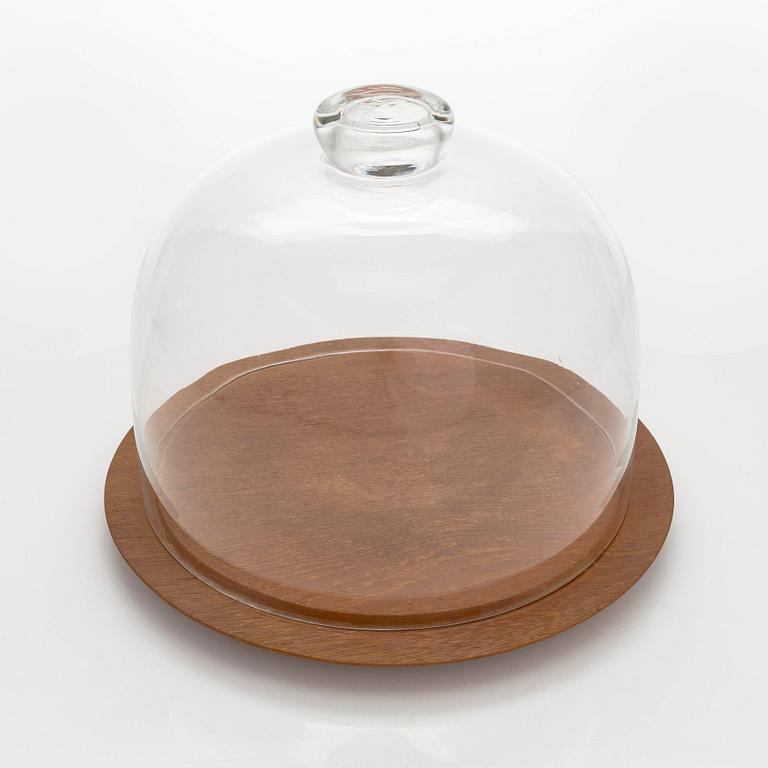 Nanny Still, a mid 20th century cheese dome for Norrmark and Iittala, Finland.