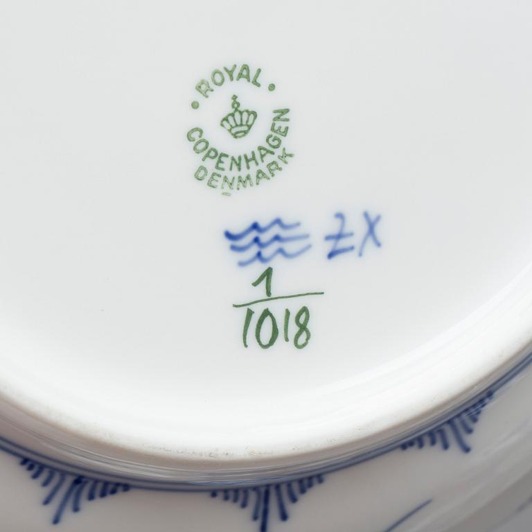 SERVISDELAR, 7 delar, Royal Copenhagen, Musselmalet.