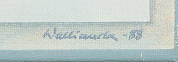Pekka Walliander, "Alkutila/Pilvet" (Initial state/Clouds).