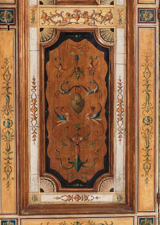 SKÅP. Italien, 1700-talets slut.