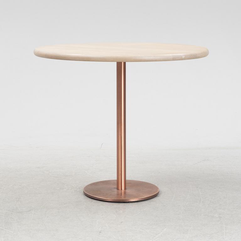 Jonas Lindvall, a oak and copper table.