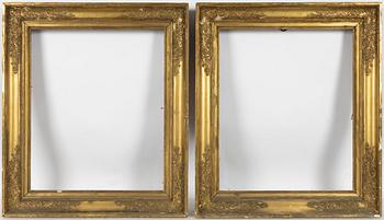 A pair of mid 19th century frames.