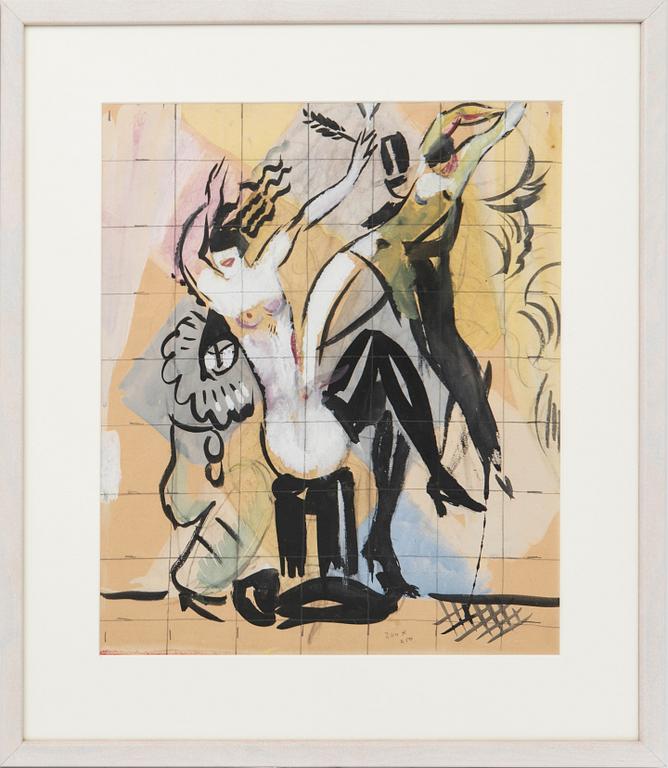 Jules Schyl, possibly, untitled, 2 pcs.