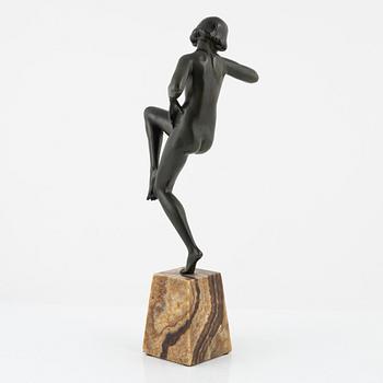 Phillippe Devriez, sculpture, unsigned, bronze.