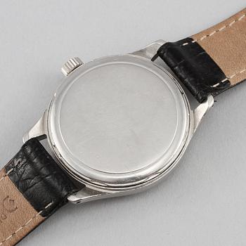 HERRARMBANDSUR, stål, Girard-Perregaux, Schweiz, 1940-tal.