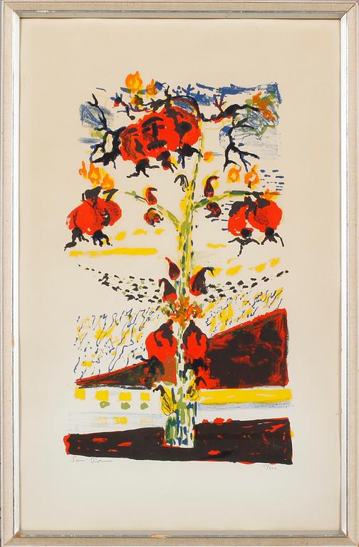 SVEN X:ET ERIXSON, färglitografi, signerad och numrerad 57/300.