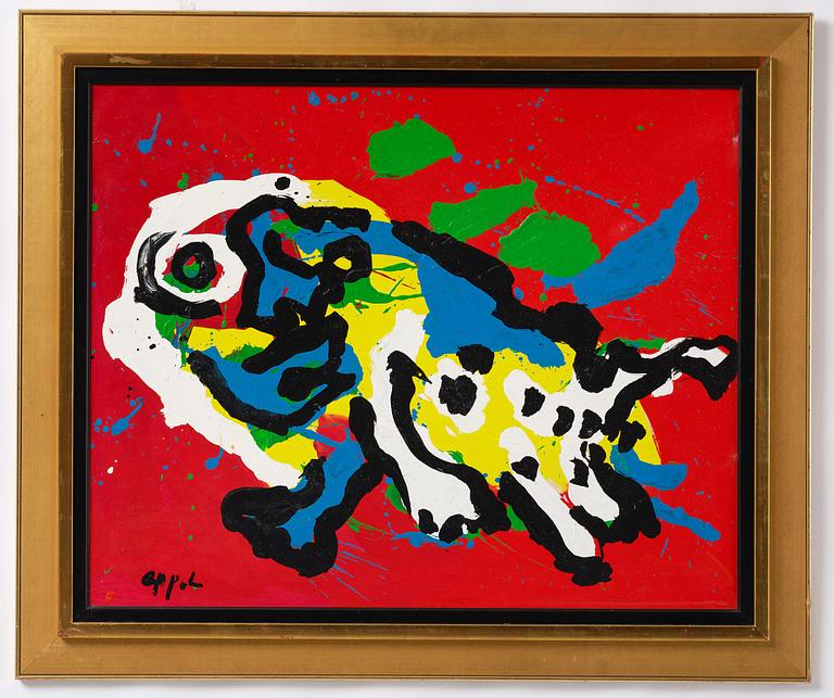 Karel Appel, "Le chat".