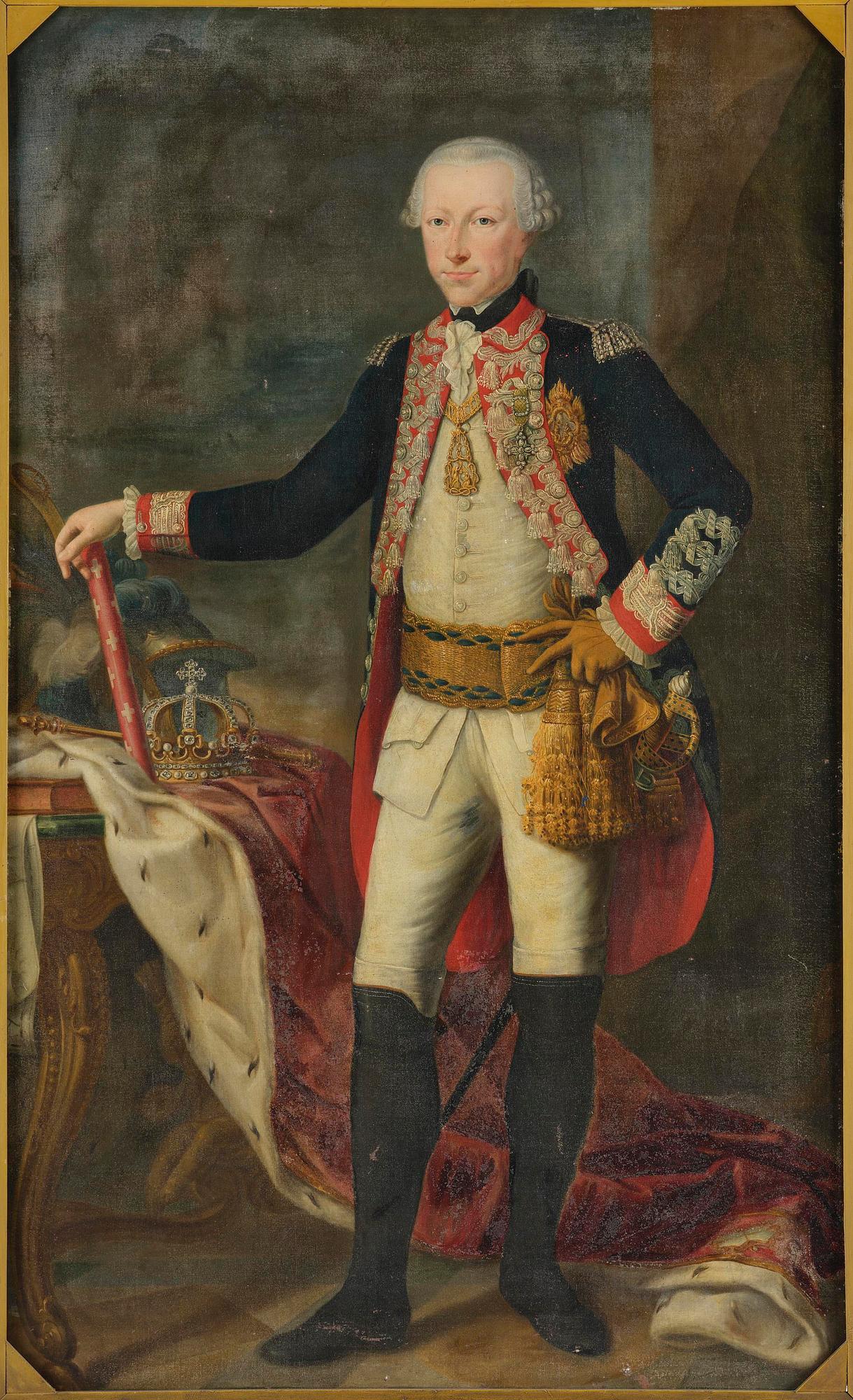 Giovanni Panealbo, attributed to, "Charles Emmanuel IV of Sardina" (1751-1819).