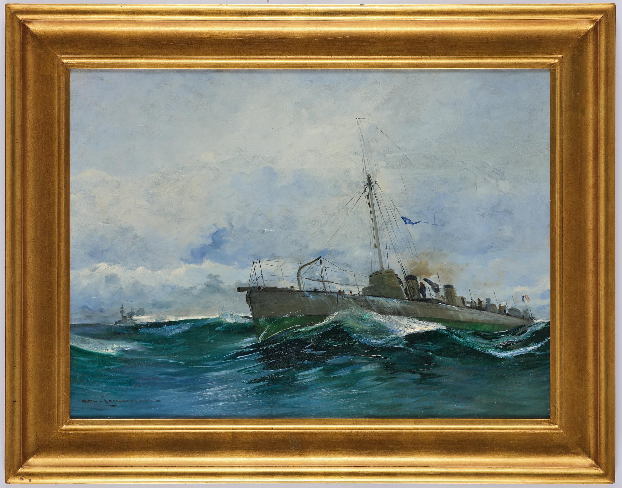 Arvid Johanson, French torpedo boat.