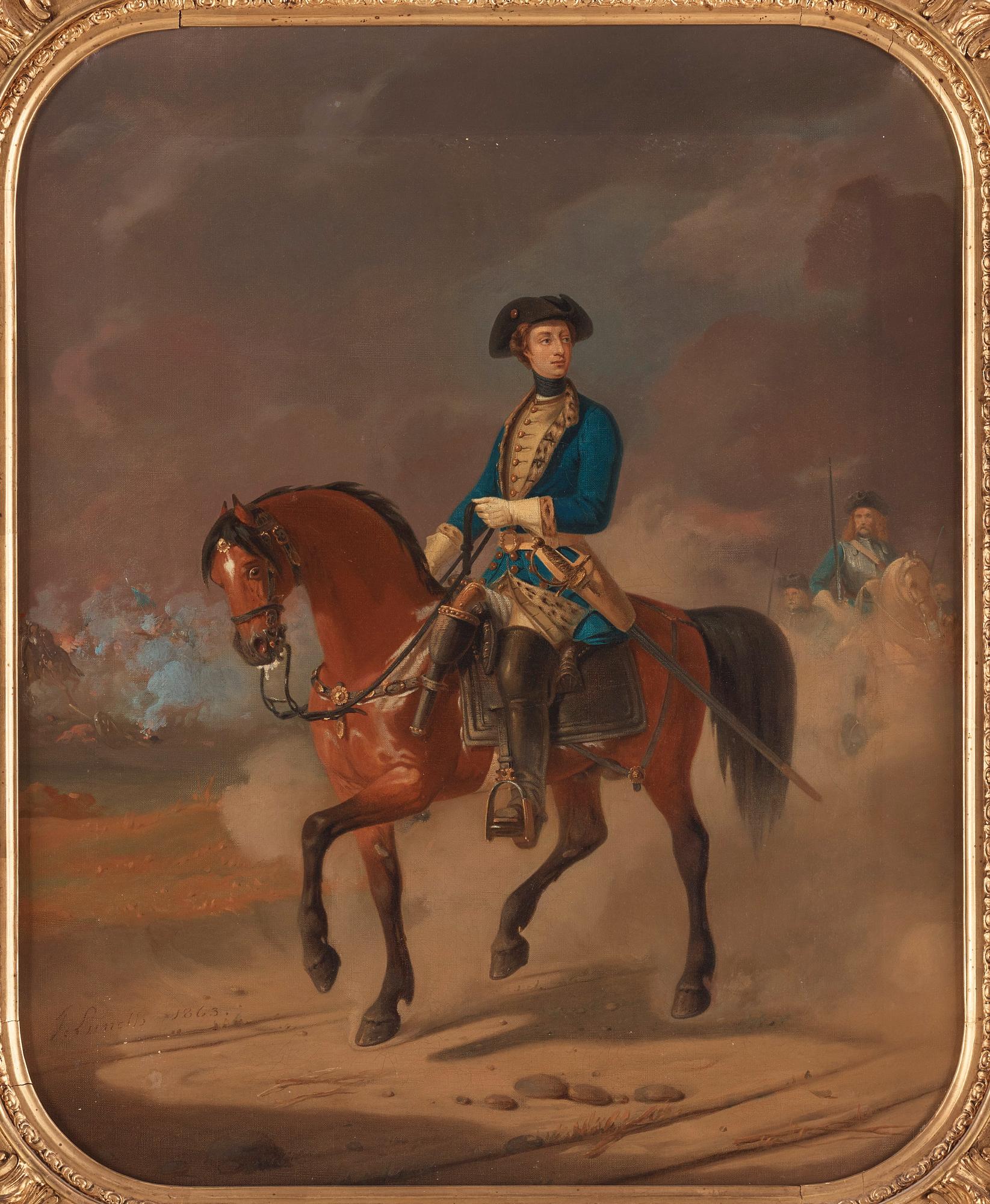 Henrik Theodor Lundh, King Carl XII (1682-1718).