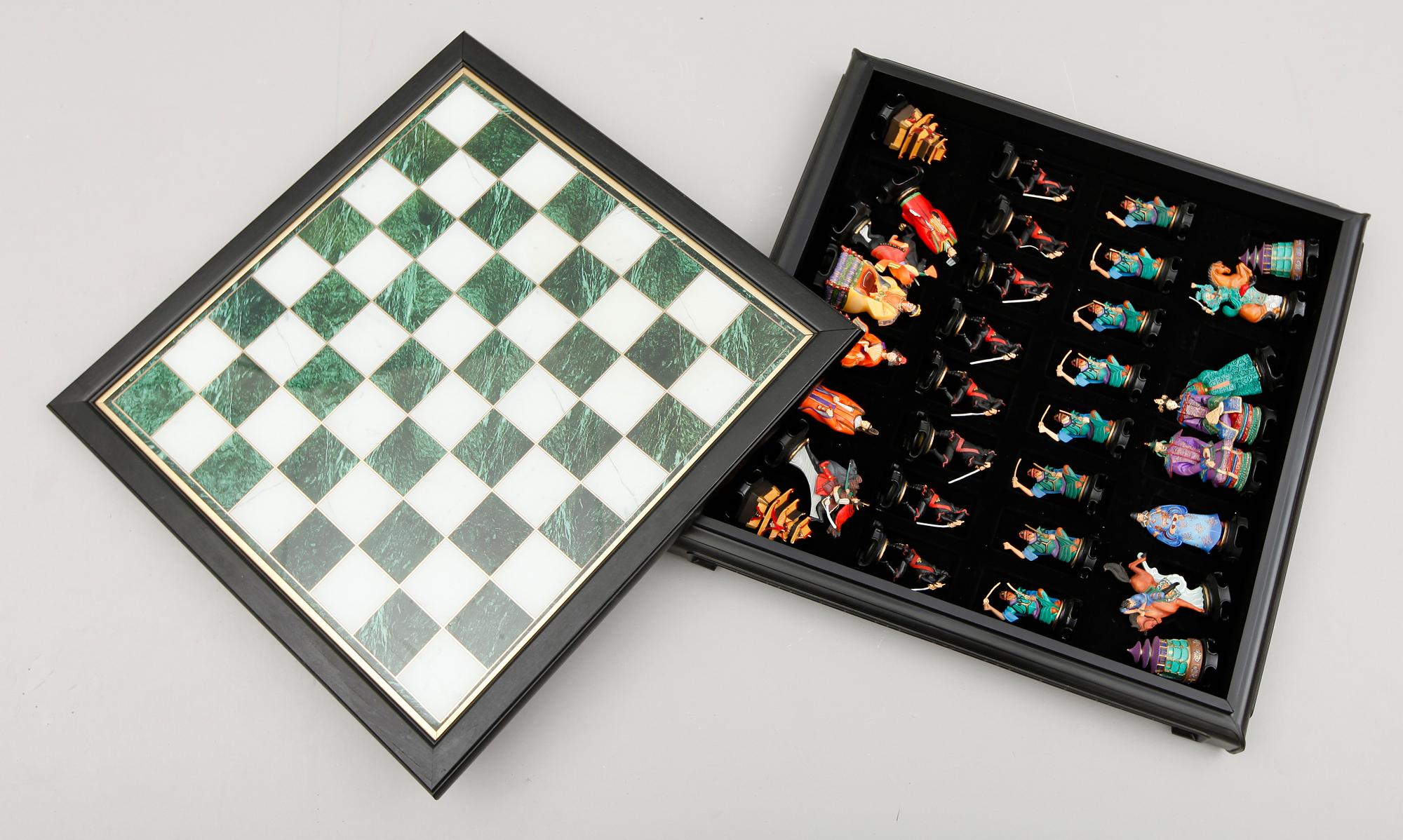 SCHACKSPEL, The Franklin Mint, sent 1900-tal.