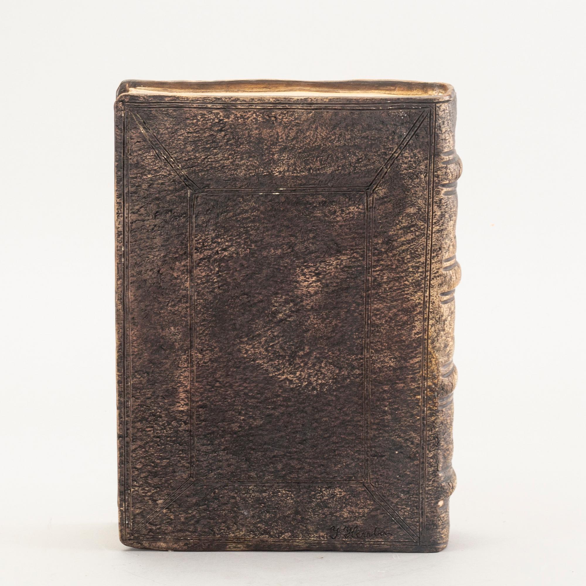 Ingrid Herrlin, sculpture, earthenware, signed.